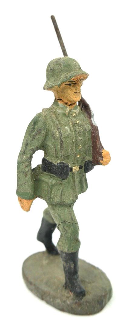 German Elastolin Toy Figure 'Infantry'