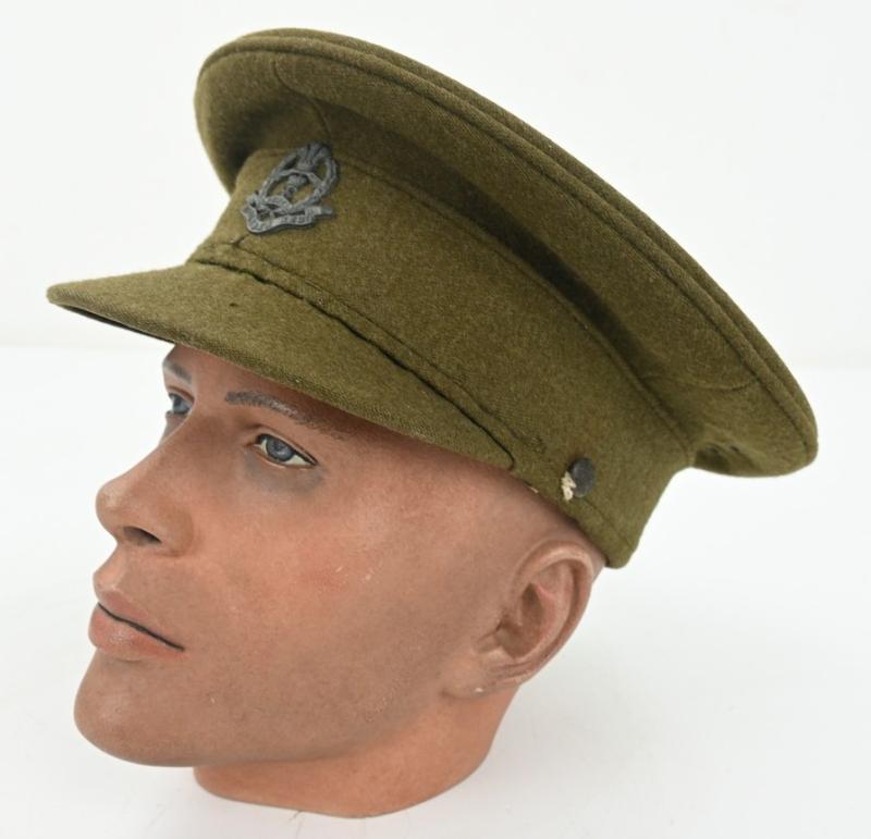 British WW1 Named Officer Cap 'Albuhera Middlesex Regiment'