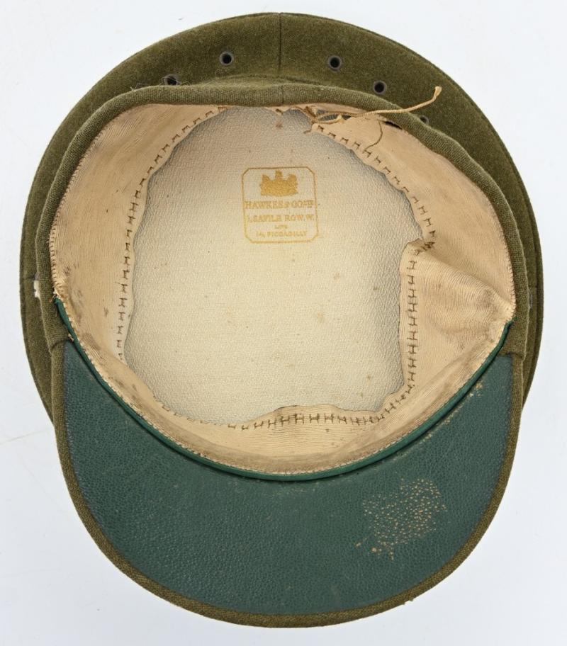British WW1 Named Officer Cap 'Albuhera Middlesex Regiment'