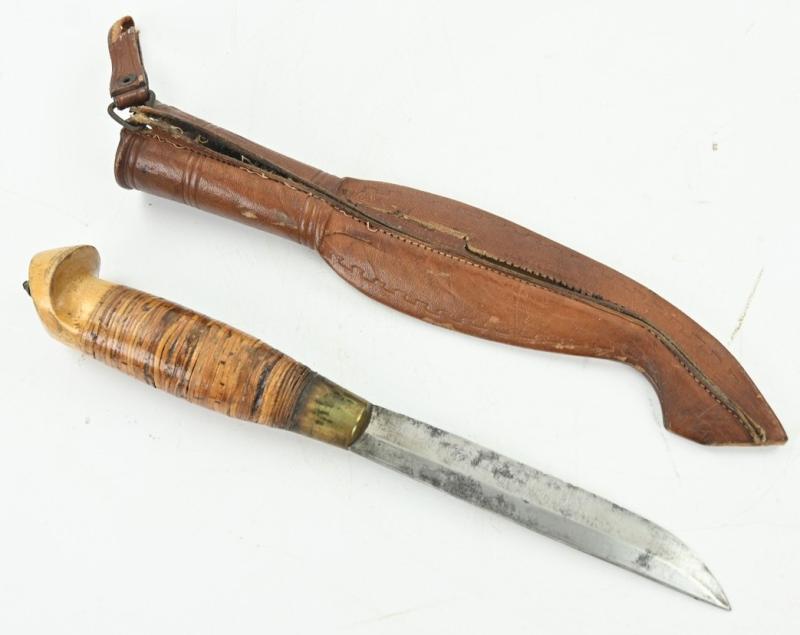 Finnish WW2 Puukko Fighting Trench Knife