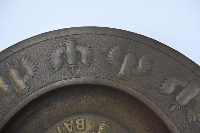 German KM Coastal Artillery Plate 'Batterie Grosser Kurfürst'