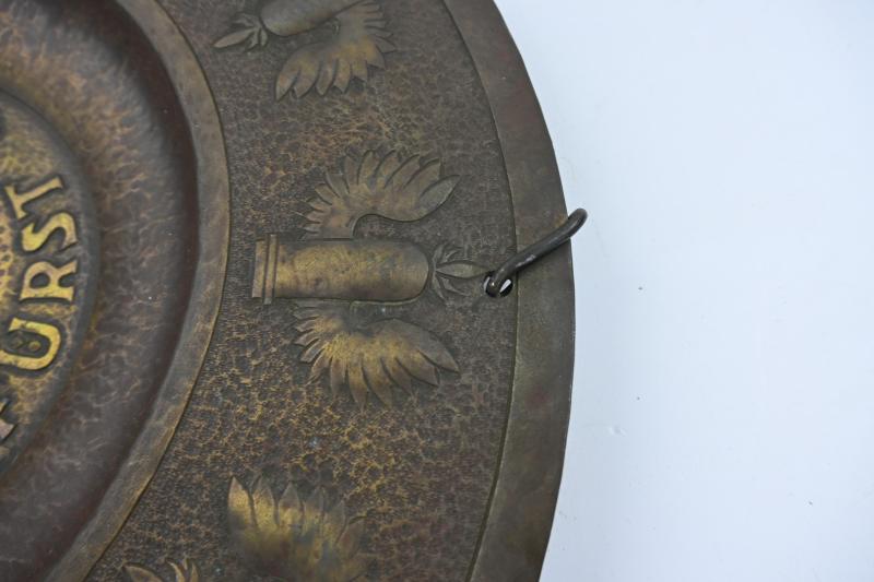 German KM Coastal Artillery Plate 'Batterie Grosser Kurfürst'