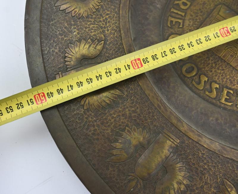 German KM Coastal Artillery Plate 'Batterie Grosser Kurfürst'