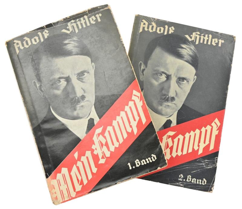 German Adolf Hitler Mein Kampf Book Set