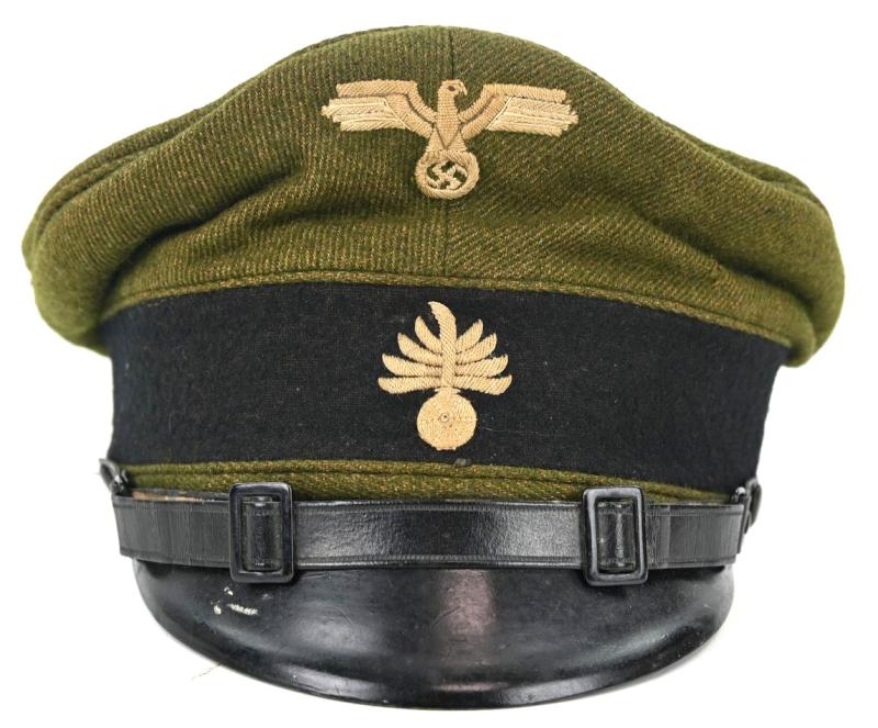 Dutch SS Landstorm Nederland Visor Cap