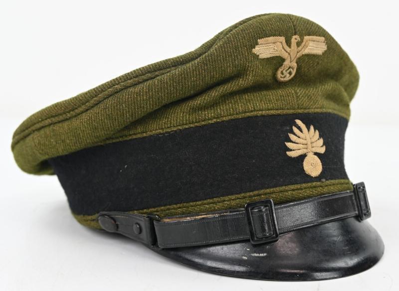 Dutch SS Landstorm Nederland Visor Cap