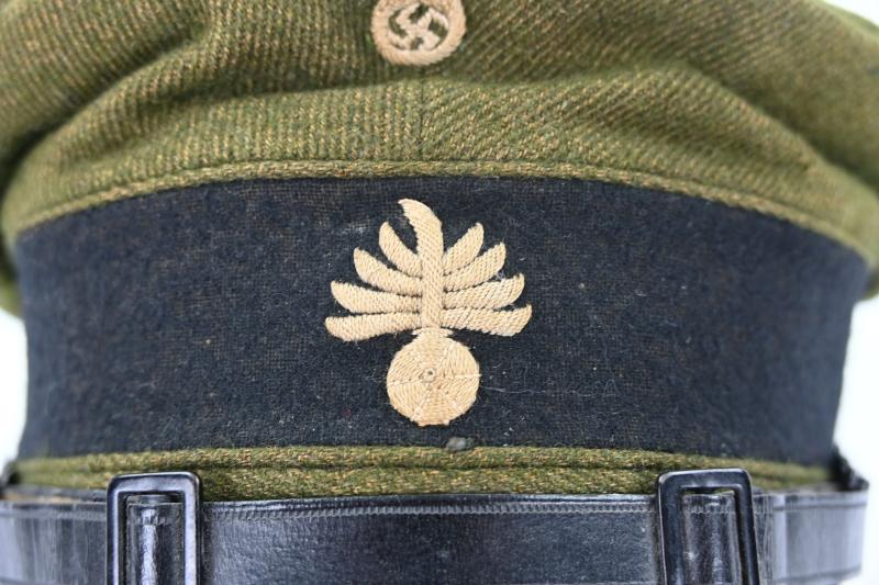 Dutch SS Landstorm Nederland Visor Cap