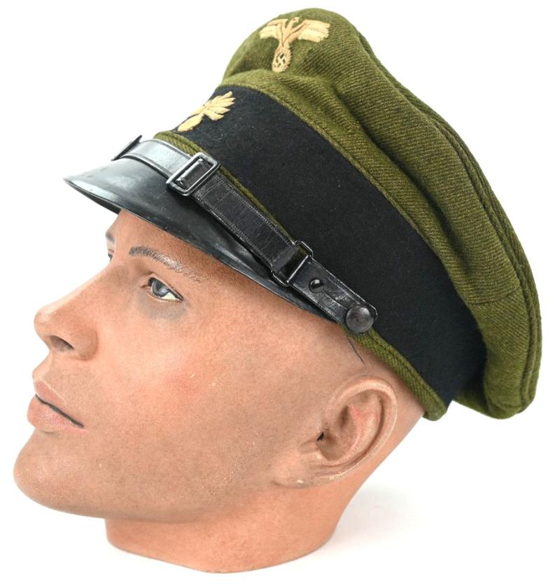 Dutch SS Landstorm Nederland Visor Cap