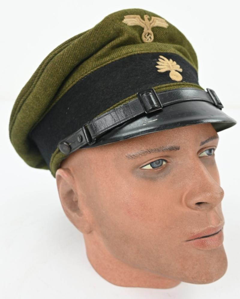 Dutch SS Landstorm Nederland Visor Cap