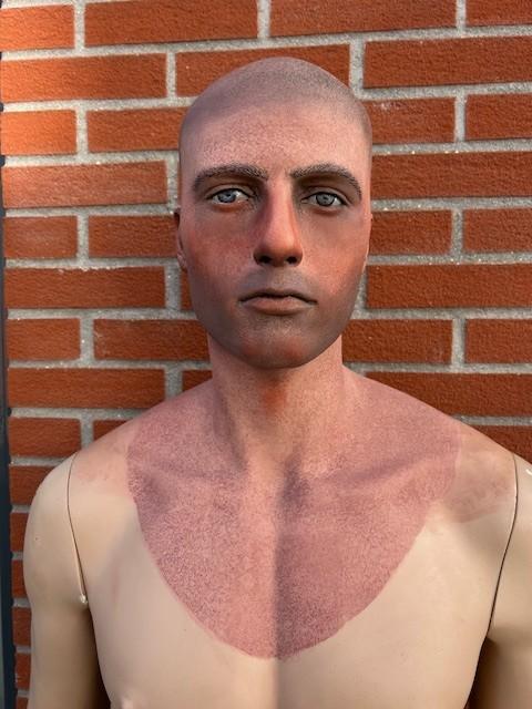 Stunning Painted Male Mannequin