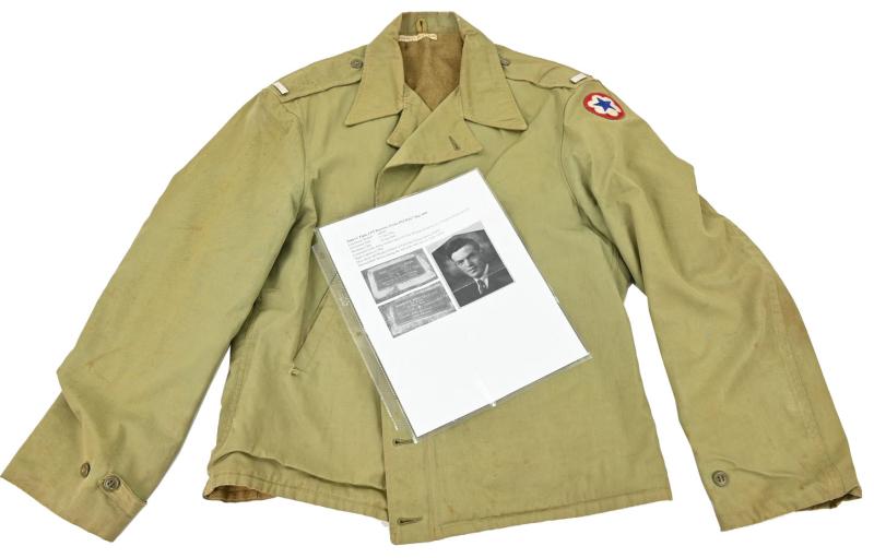 US WW2 Named M41 Field Jacket 'James C Elgin'