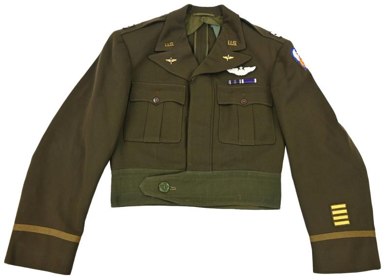 USAAF WW2 Officer /Pilot Ike Jacket '9th Airforce'
