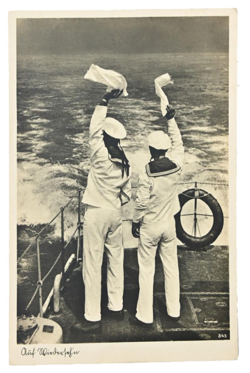 German KM Postcard