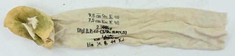 German WH Shell Powder Bag 7,5cm KWK40