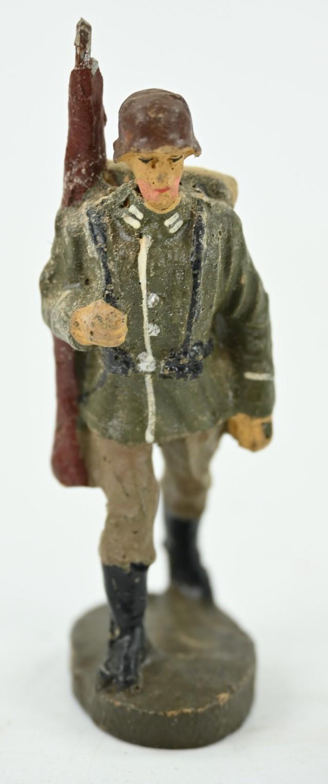 German Elastolin Toy Figure 'Infantry'