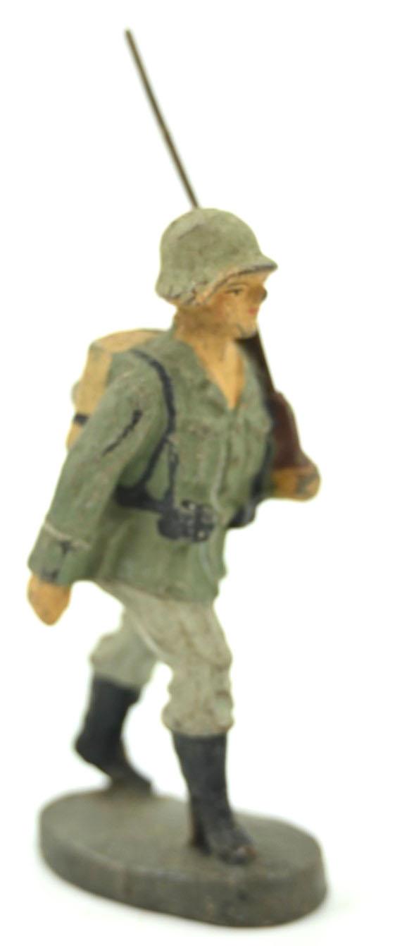German Elastolin Toy Figure 'Infantry'
