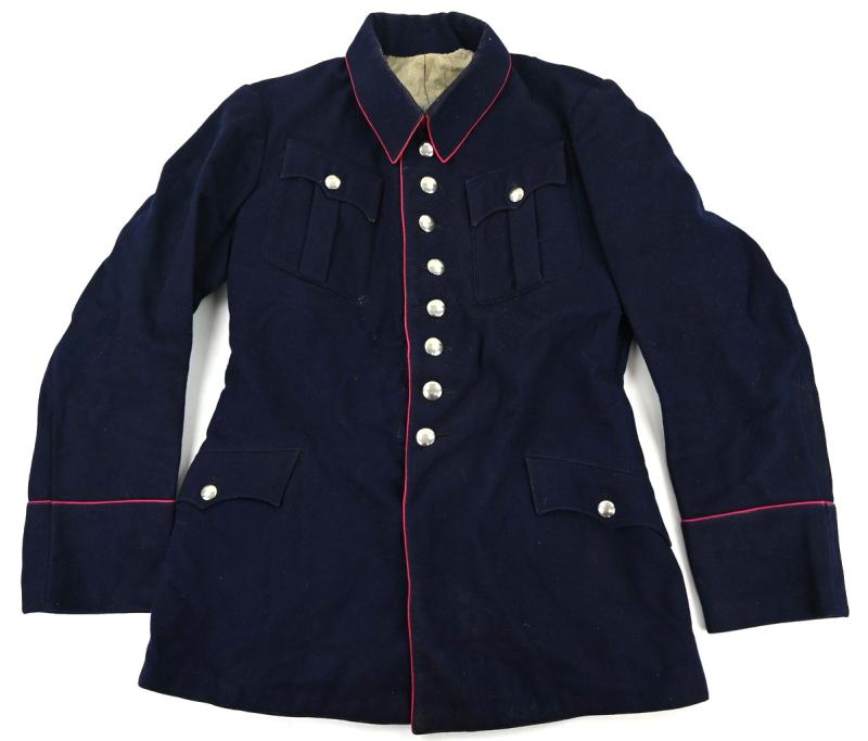 German Third Reich Firefighter Dress Tunic