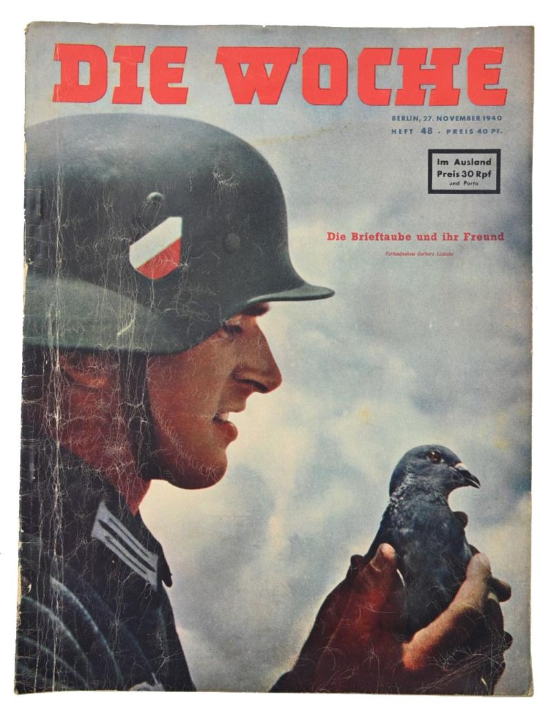 German Third Reich Magazine 'Die Woche' 1940