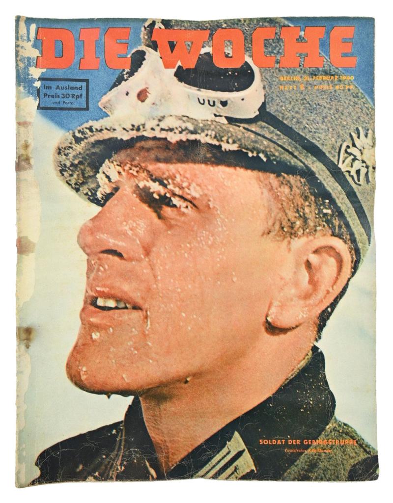 German Third Reich Magazine 'Die Woche' 1940