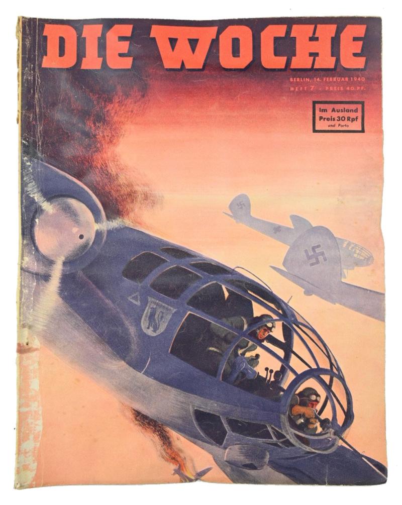 German Third Reich Magazine 'Die Woche' 1940