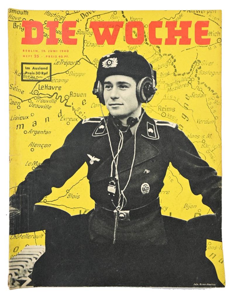 German Third Reich Magazine 'Die Woche' 1940