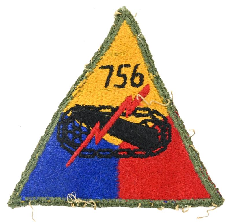 US WW2 756th Tank Battalion SSI