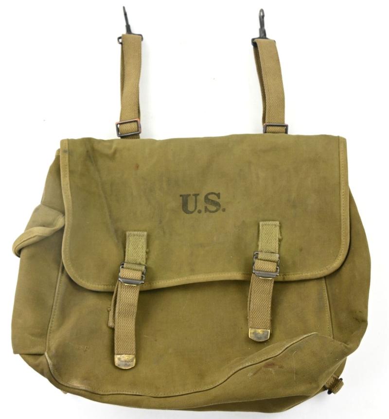 US WW2 M-1936 Rubberized Musset Bag