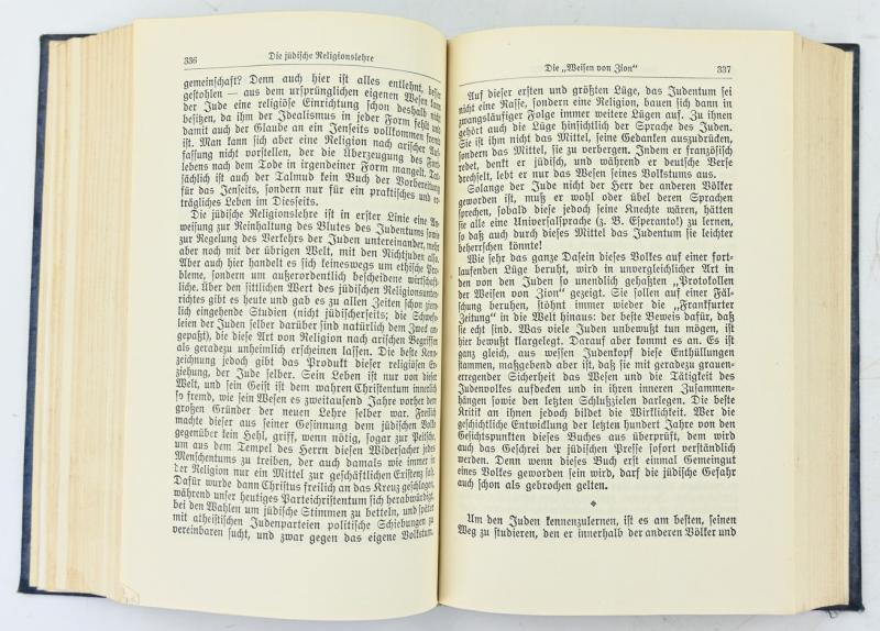 German Adolf Hitler Mein Kampf Book 1941