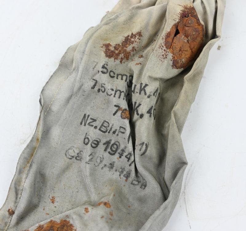 German WH Shell Powder Bag 7,5cm KWK40