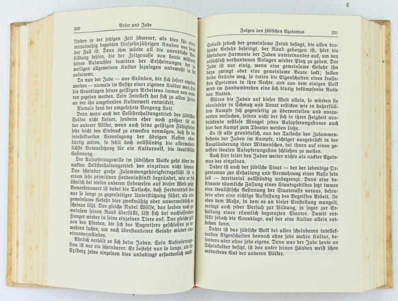 German Adolf Hitler Mein Kampf Book 'Dortmund'