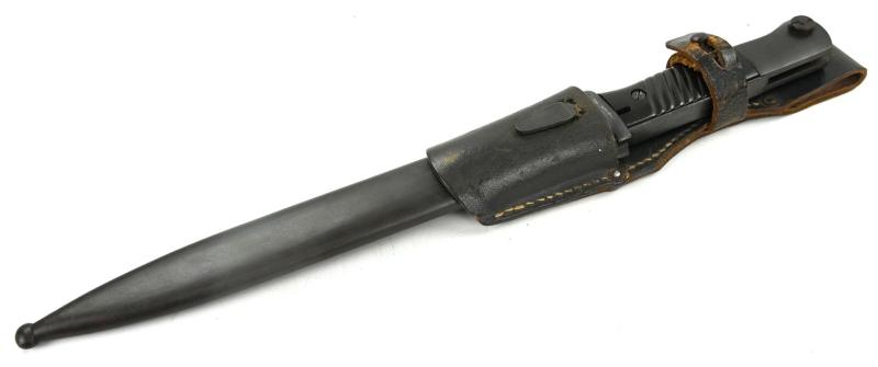 German WH K98 Mauser Bayonet with Frog '43cul'