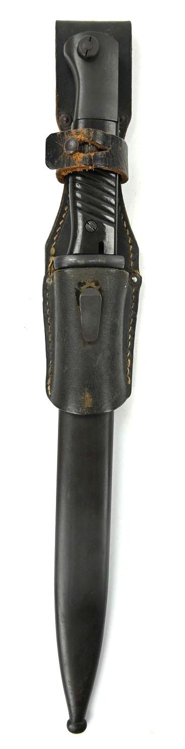 German WH K98 Mauser Bayonet with Frog '43cul'