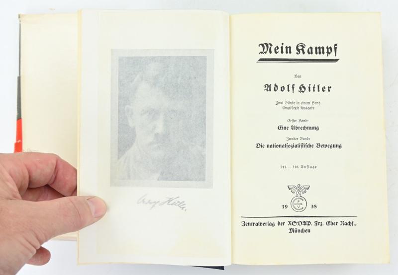German Adolf Hitler Mein Kampf Book 1938