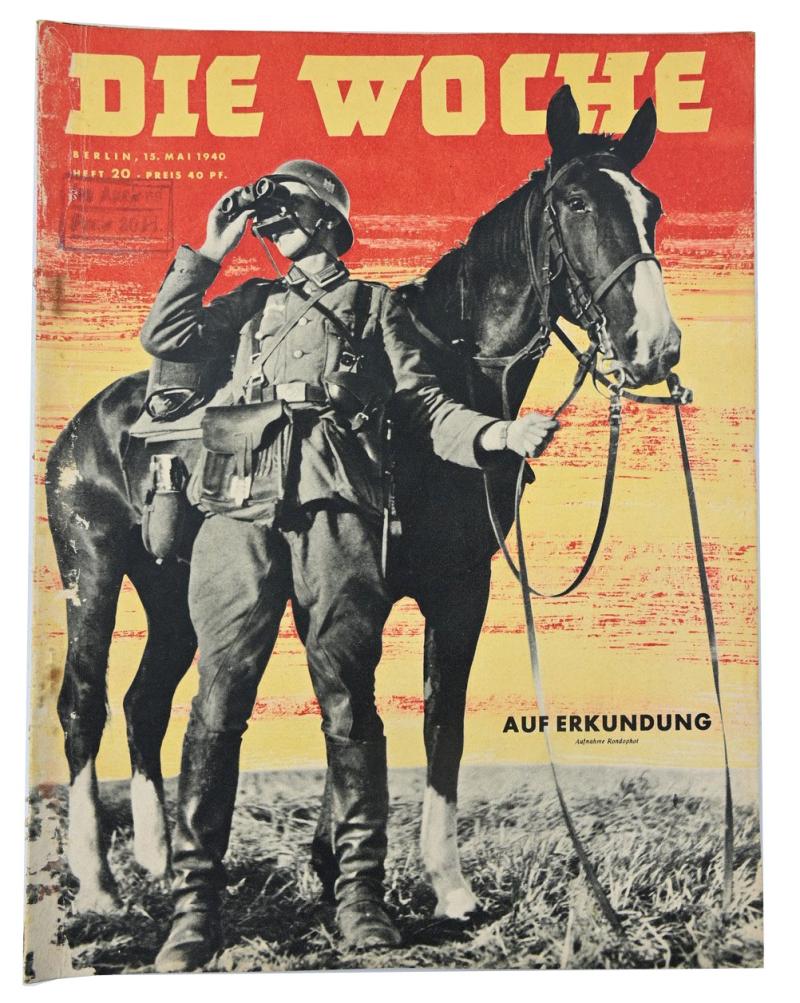 German Third Reich Magazine 'Die Woche' 1940