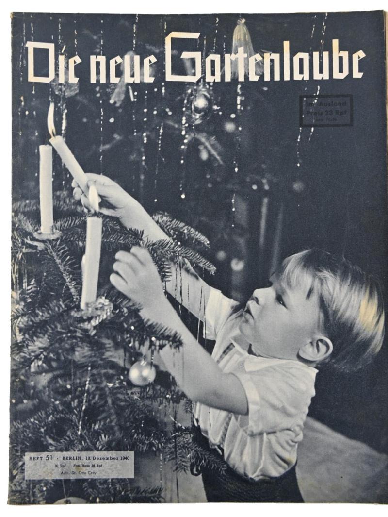 German Magazine 'Die Neue Gartenlaube' 18 December 1940