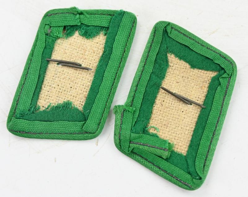 German LW Fielddivision Collar Tabs 'Jäger'