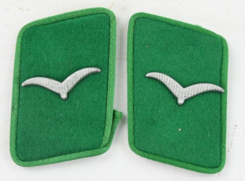 German LW Fielddivision Collar Tabs 'Jäger'
