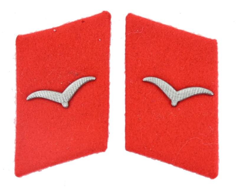 German LW Flak Collar Tab Set