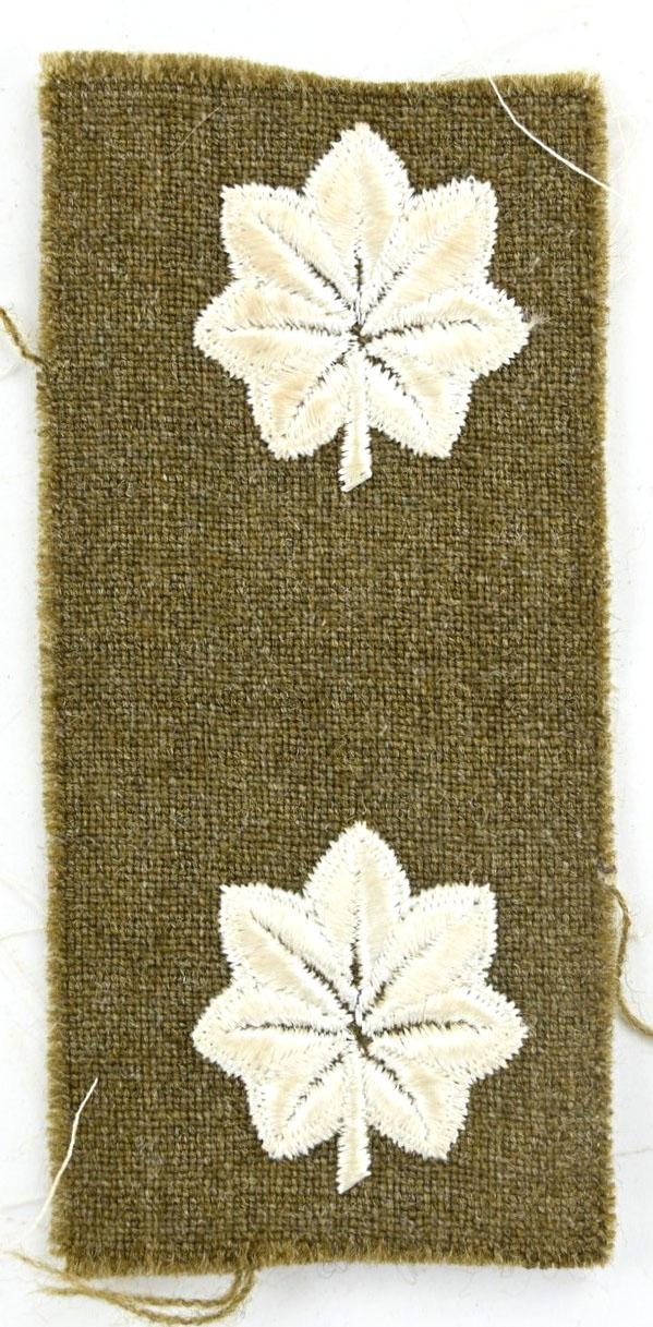 US WW2 Cloth Rank Insignia 'Lieutenant Colonel'