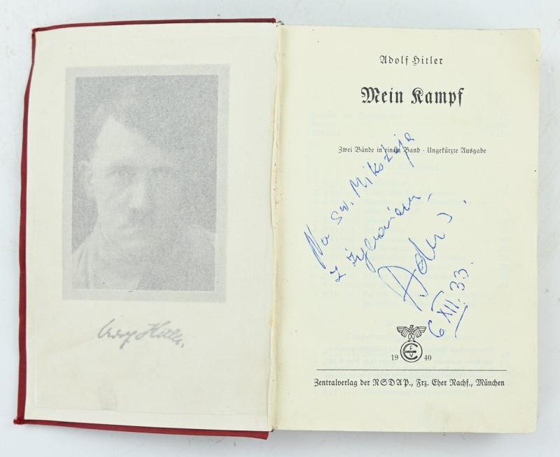 German Mein Kampf Pocket Book 1940