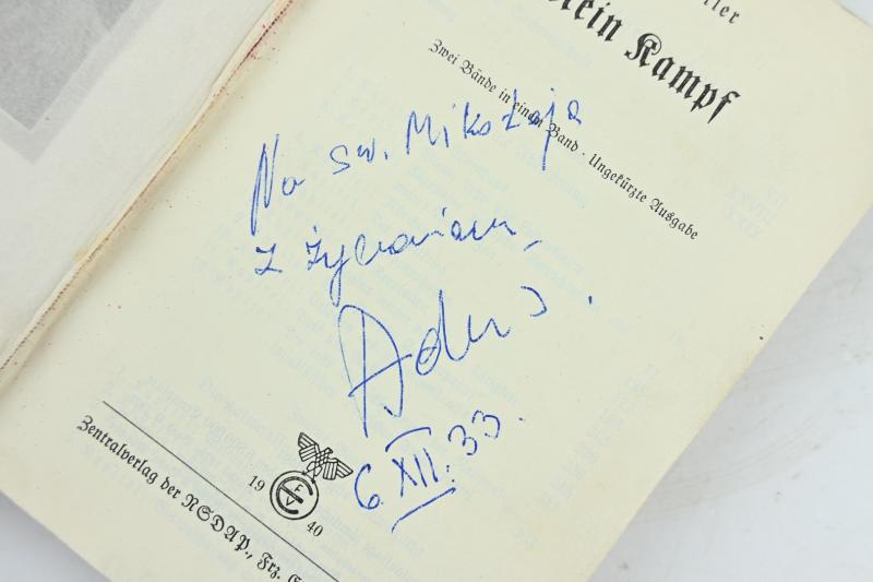 German Mein Kampf Pocket Book 1940