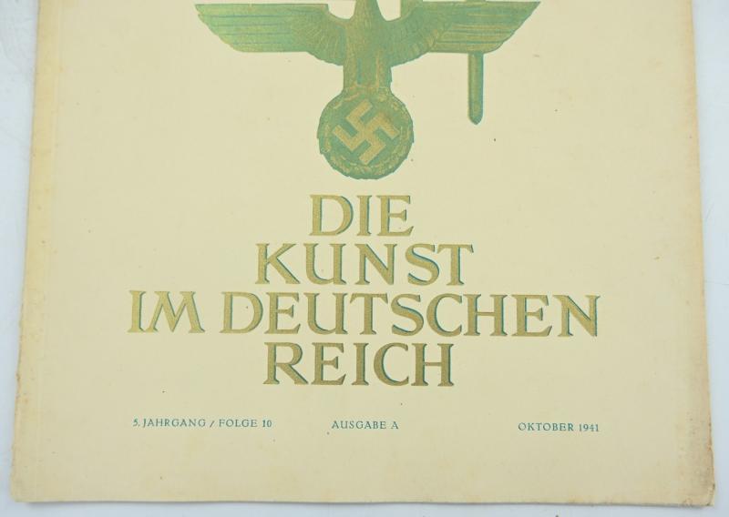 German Third Reich Magazine 'die Kunst im Deutschen Reich' 1941
