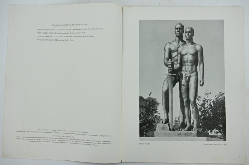 German Third Reich Magazine 'die Kunst im Deutschen Reich' 1942