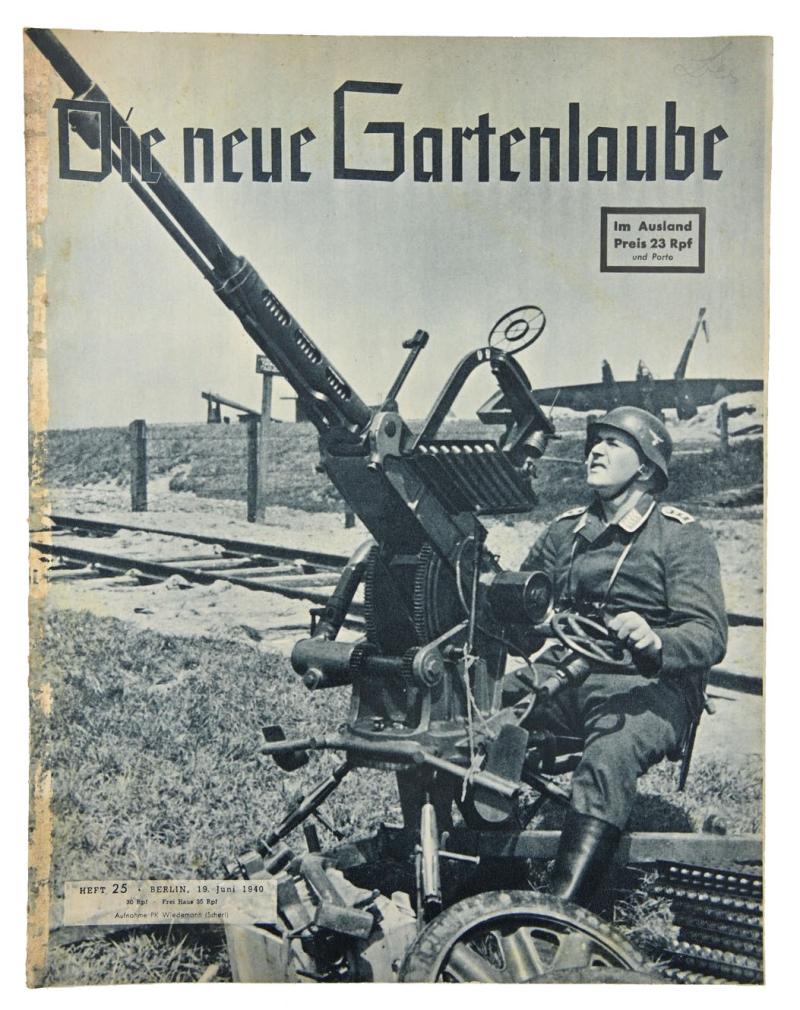 German Magazine 'Die Neue Gartenlaube' 19 June 1940