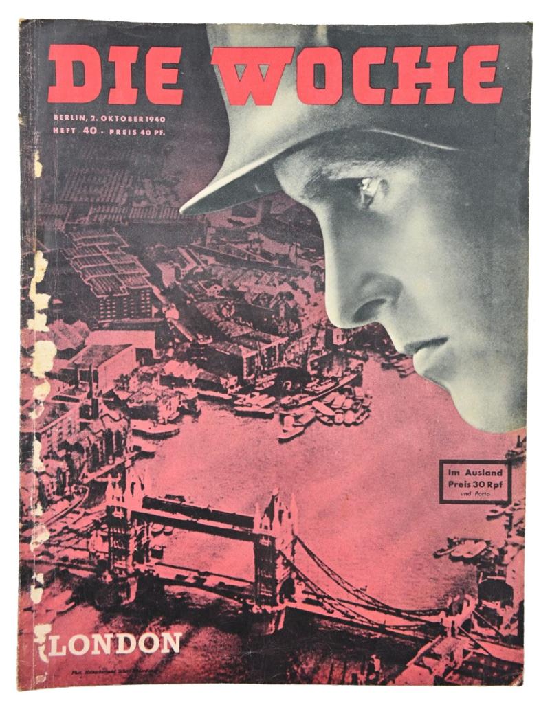 German Third Reich Magazine 'Die Woche' 1940