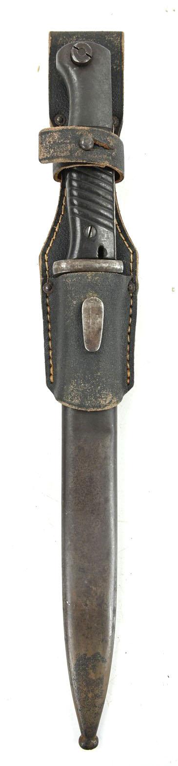 German WH K98 Mauser Bayonet with Frog '41cul'