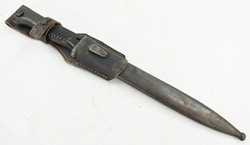German WH K98 Mauser Bayonet with Frog '41cul'