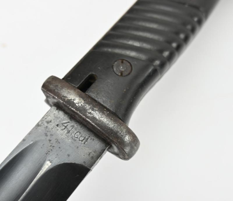 German WH K98 Mauser Bayonet with Frog '41cul'