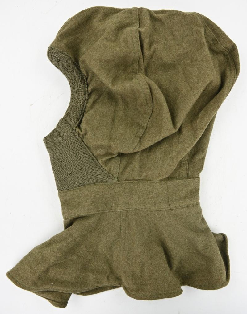 US WW2 Wool OD Special Gas Protection Hood