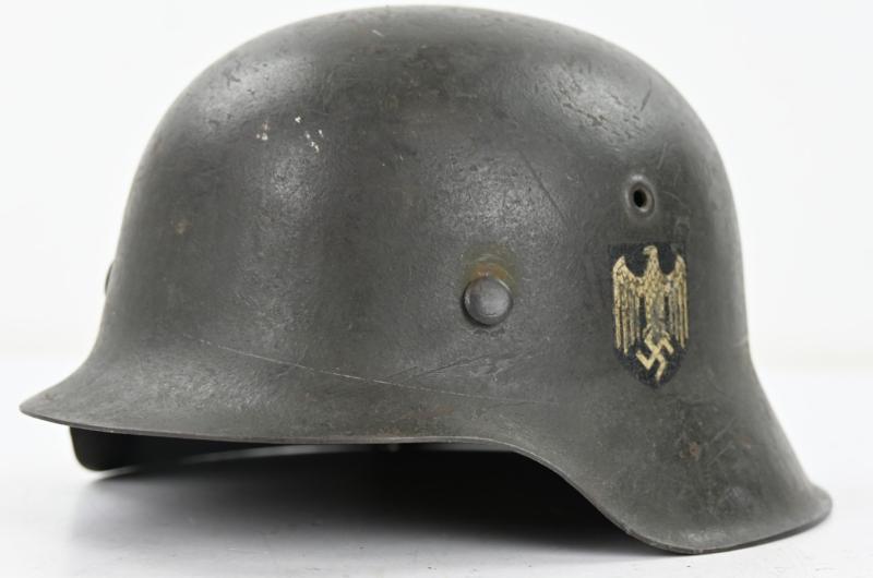 German WH M42 SD Combat Helmet